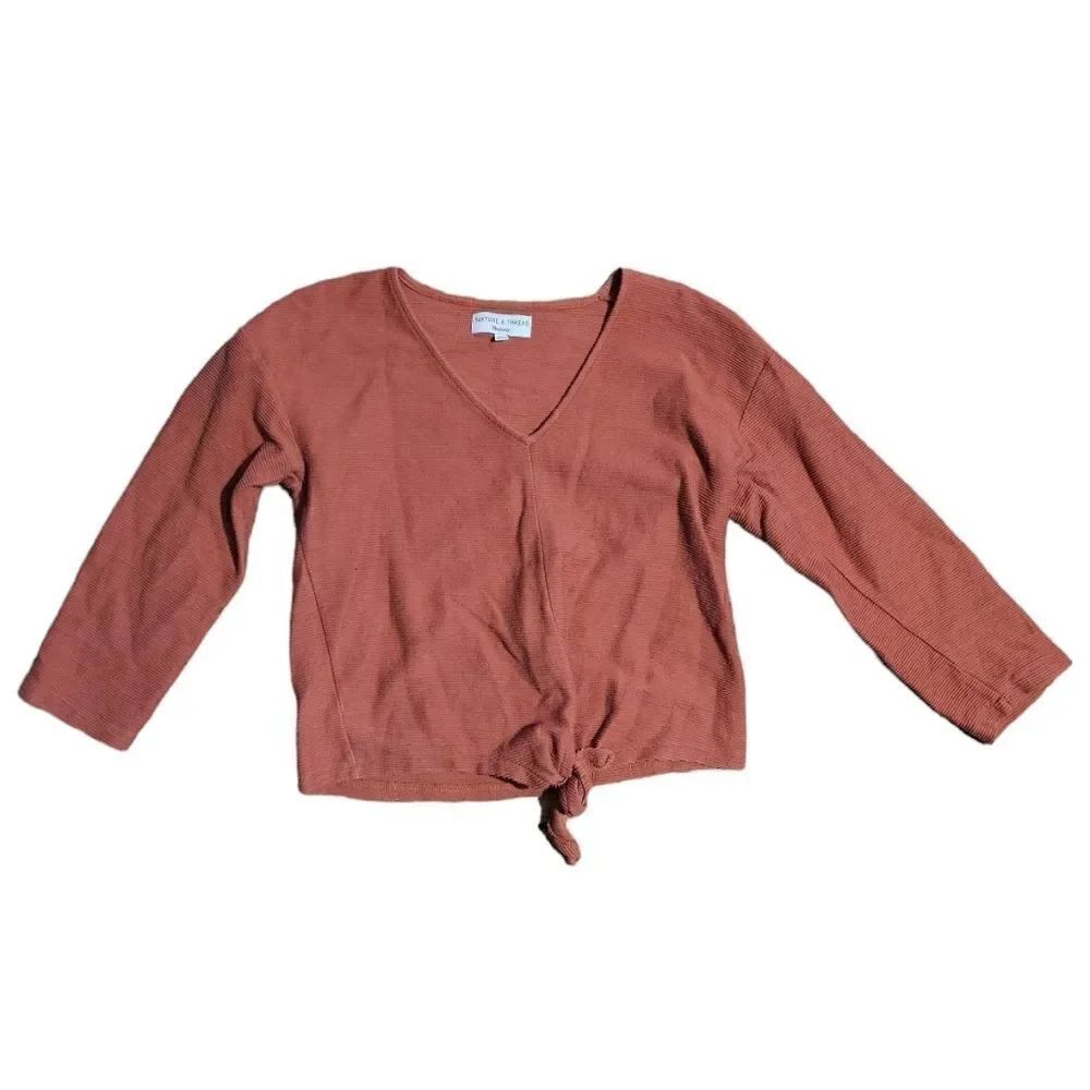 Women's TEXTURE & THREAD MADEWELL Cropped Top Size Small‎